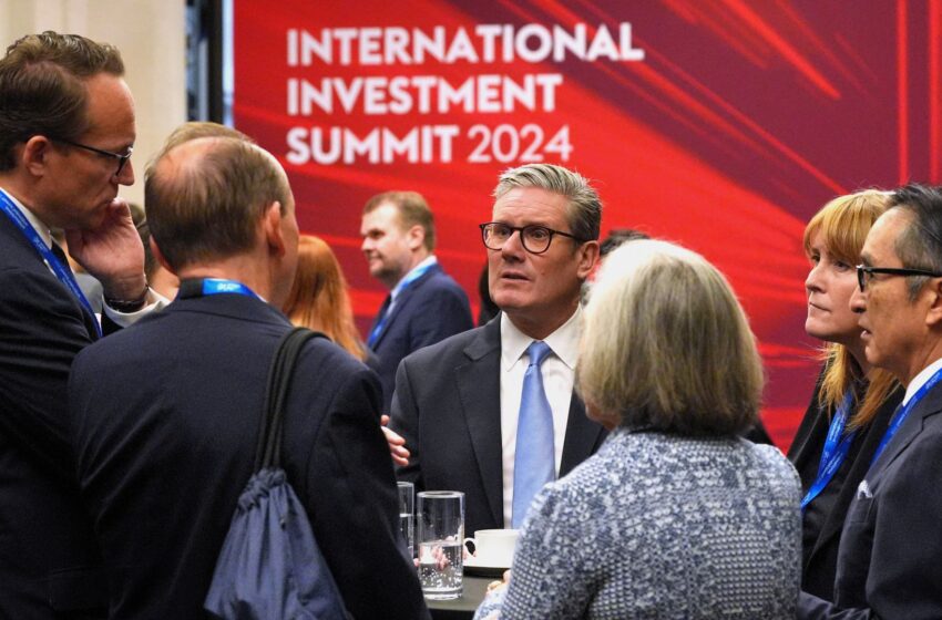  CEOs praise Labour’s plans after investment summit – but there’s a caveat