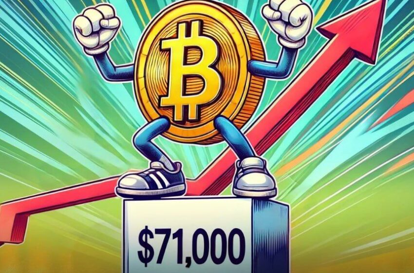 bitcoin-(btc)-rises-above-$71,000-–-all-time-high-in-sight