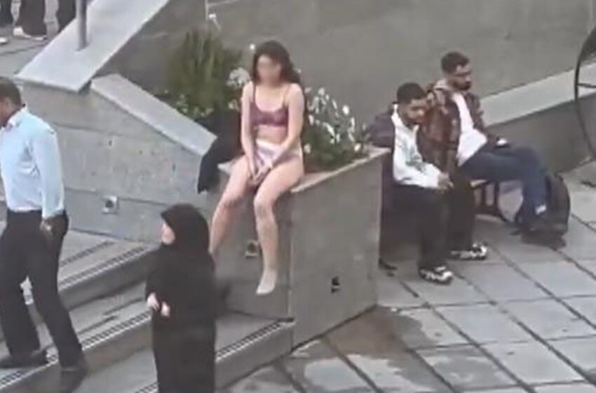 woman-‘violently-arrested’-after-stripping-to-protest-strict-islamic-dress-code-–-reports