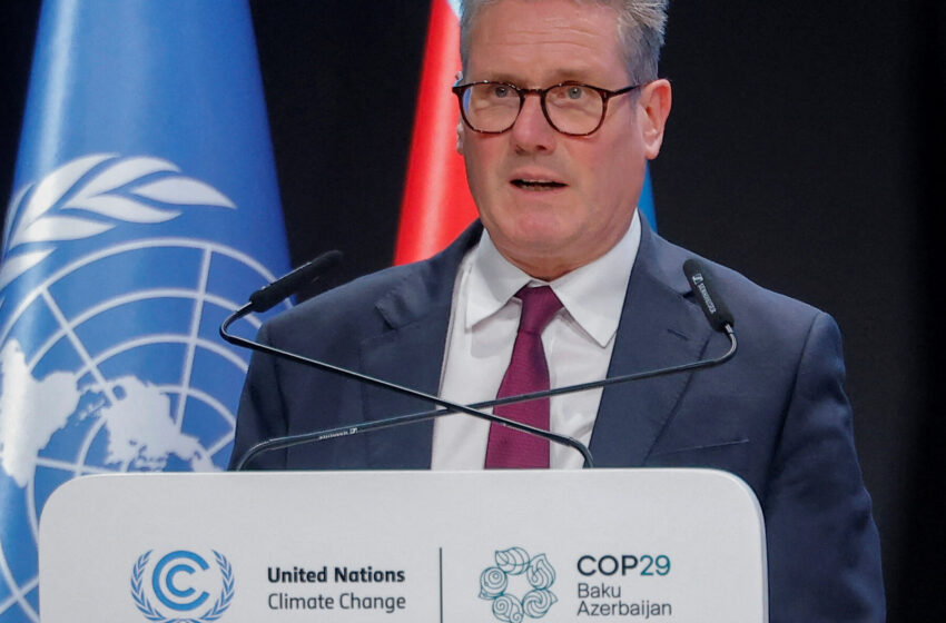  At COP29, Keir Starmer Announces the UK’s Ambitious Climate Targets