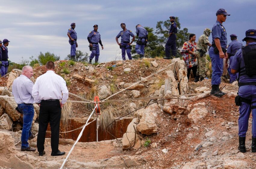  Hope for end to ‘risky’ stand-off between police and hundreds of illegal gold miners