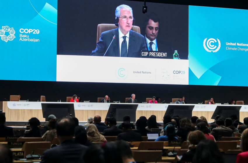  COP29 Climate Talks in Baku, Azerbaijan, Head Into Final Stretch