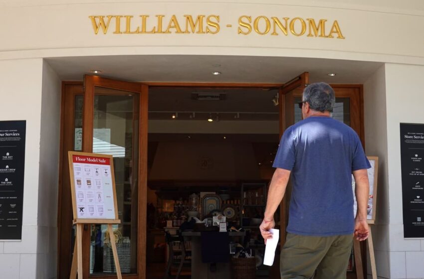  Williams-Sonoma’s stock rockets as market share gains fuel earnings beat