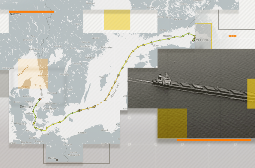  Chinese vessel in area when Baltic Sea cables damaged