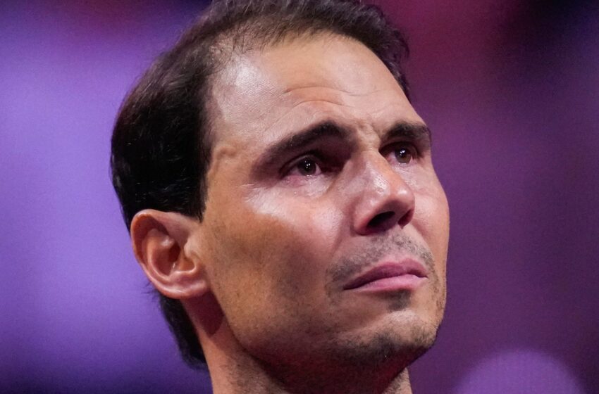  Rafael Nadal bows out in emotional farewell in front of adoring fans