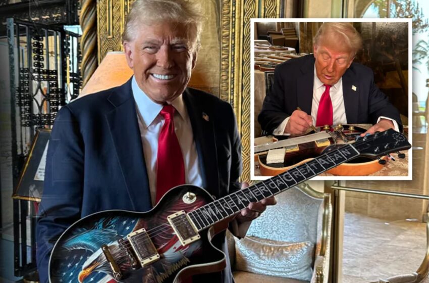 from-bibles-to-sneakers-to-guitars:-trump-branded-merchandise-is-everywhere,-but-could-it-create-legal-woes-for-the-president-elect?