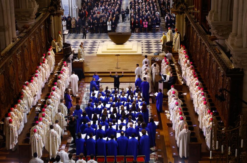 notre-dame-holds-first-mass-since-reopening-after-fire