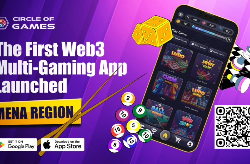  Nazara & The Hashgraph Group backed Circle of Games Unveils Next-Gen Web3 Multi-Gaming App in MENA Region