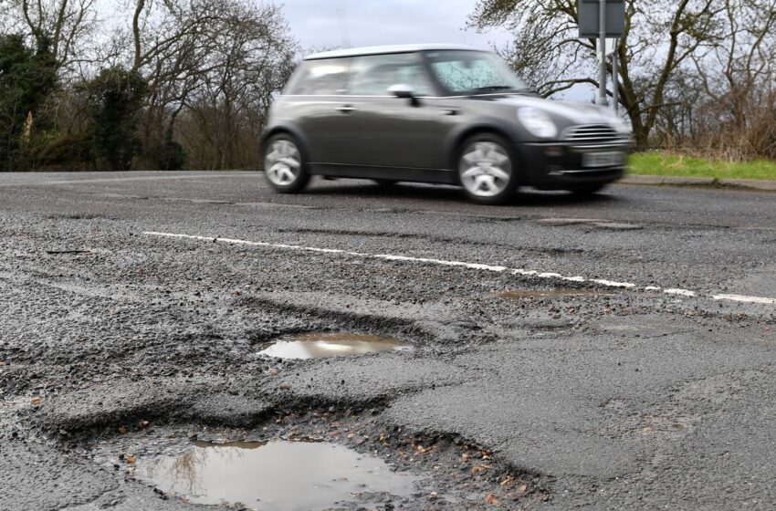  Potholes: Councils told to ‘get on with the job’ of fixing ‘broken roads’