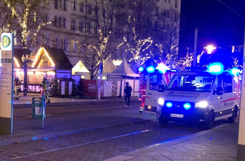  At least one dead and 60-80 injured after car driven into people in German city