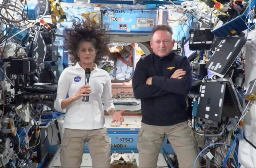  NASA astronauts stuck in space say they ‘don’t feel like castaways’