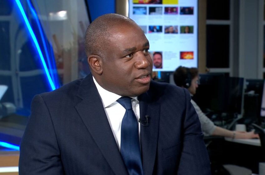  Lammy laughs off Trump’s threat to seize Greenland and Panama Canal