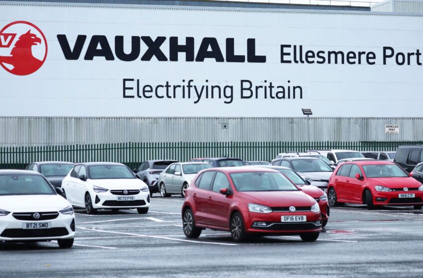  Car maker meets electric vehicle target despite criticising the goal and closing its Luton plant