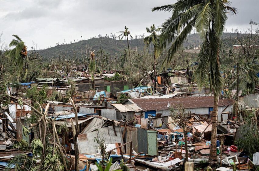  Mayotte hit by new storm just weeks after devastating cyclone