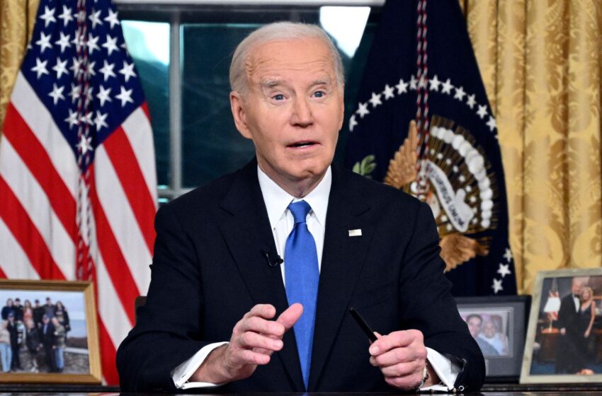  Biden warns of ‘dangerous concentration of power’ in farewell address