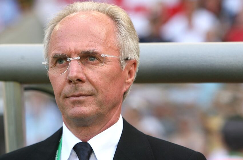  Sven-Goran Eriksson died millions of pounds in debt