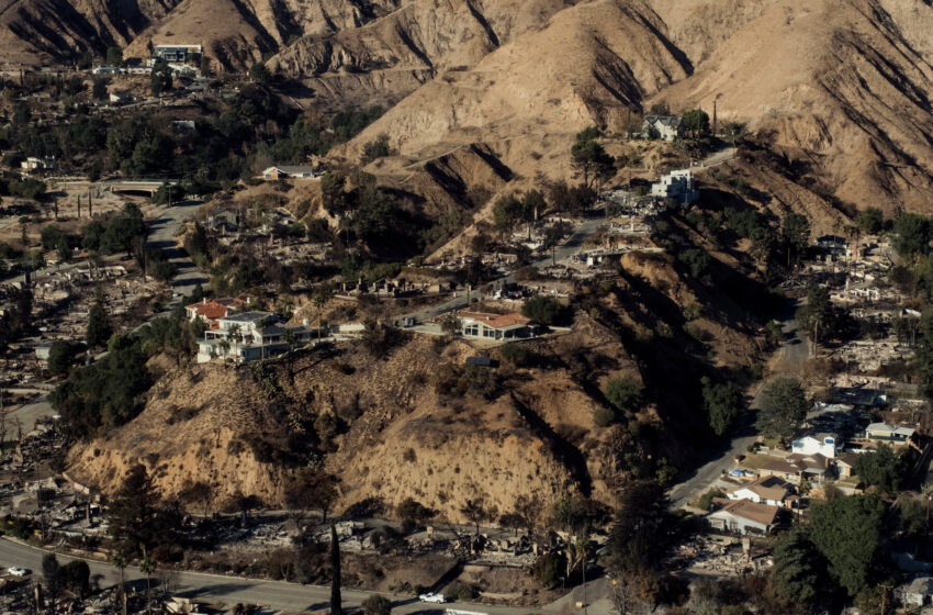  The Next Threat to L.A.? Rainfall That Could Cause Landslides