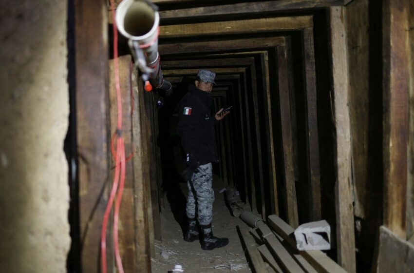  1,000ft tunnel between US and Mexico to be sealed