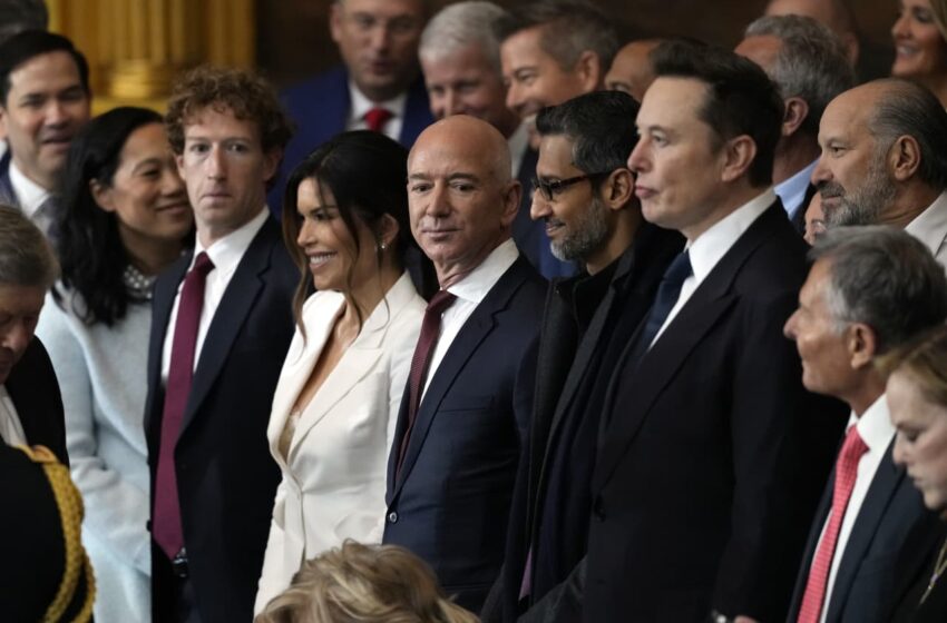  Trump inauguration: Tech CEOs like Musk, Bezos and Zuckerberg score better seats than some incoming cabinet members