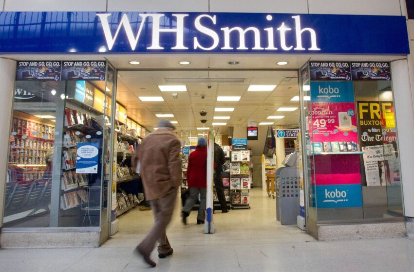  WH Smith in secret talks to sell historic high street arm