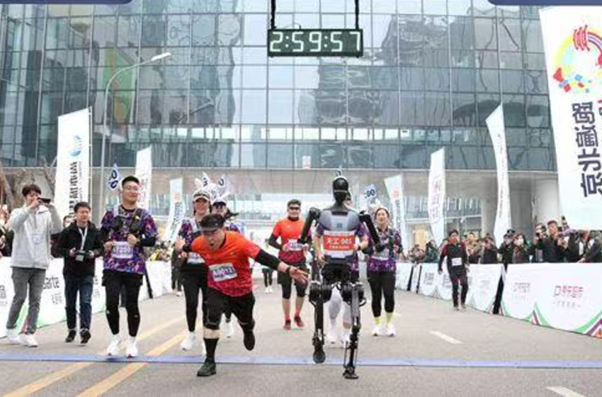  China to host world’s first half-marathon race between humans and robots