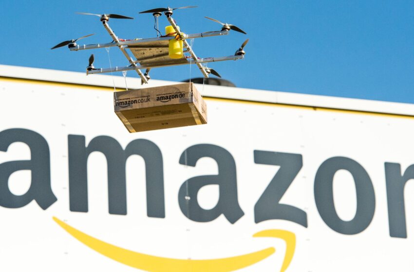  Amazon chooses location for launch of UK drone delivery service