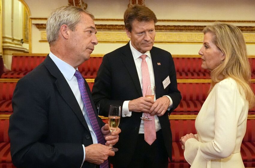  Farage now ‘has a laugh’ with King despite past disagreements