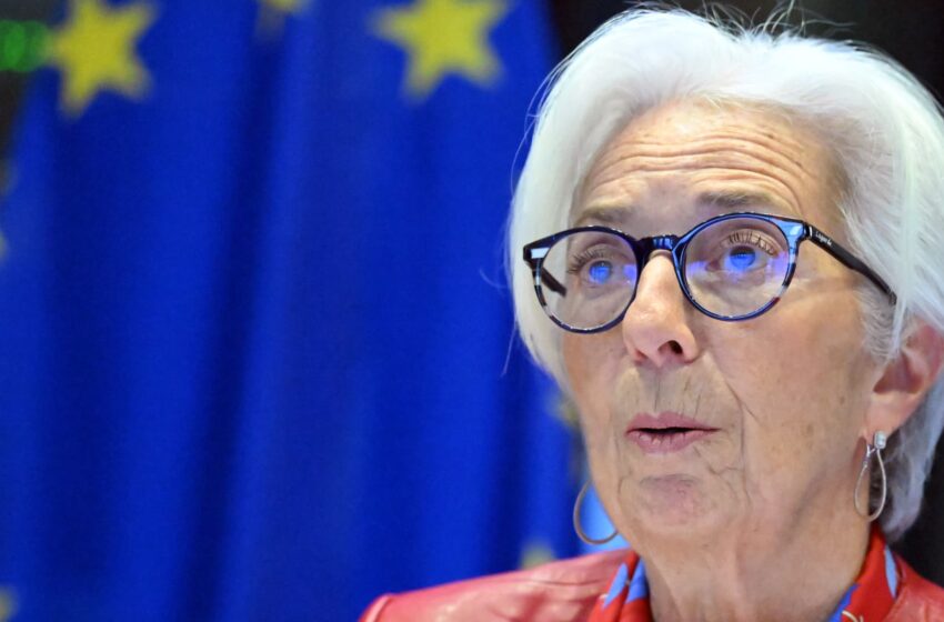  Watch: ECB President Christine Lagarde speaks after rate decision