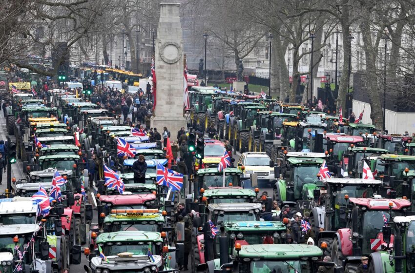  Farmers react with ‘fury’ and ‘anger’ after Treasury meeting over inheritance tax