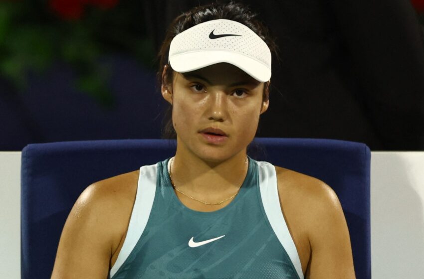  Emma Raducanu posts update after becoming visibly upset during tennis match