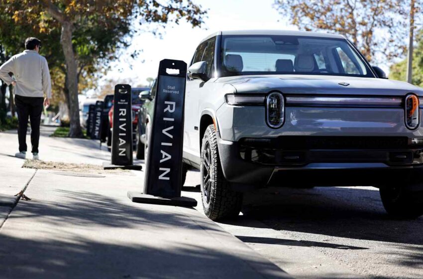  Rivian hits a milestone, and its stock jumps 5%