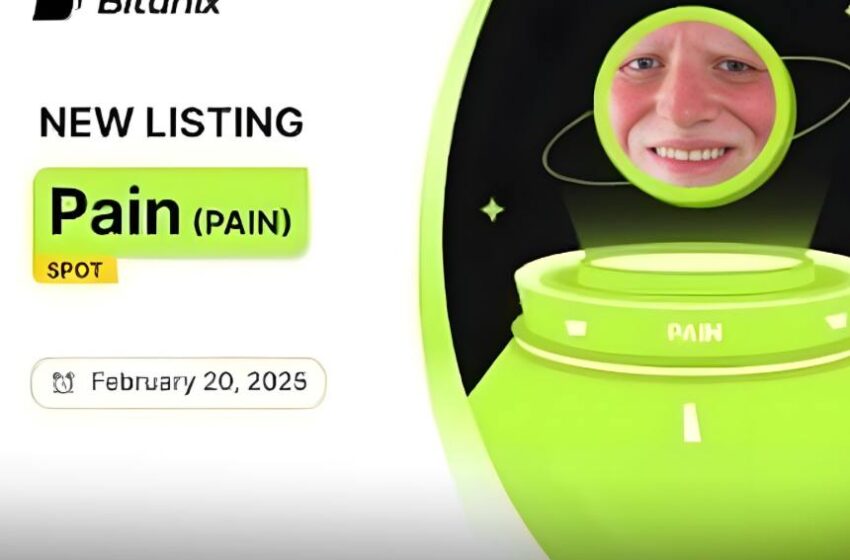  Bitunix Lists PAIN, the Sensational Meme Coin That Raised a Staggering $39.2M in Just 2 Days