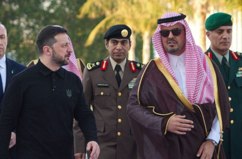  Zelenskyy leaves Saudi Arabia – as US says Ukraine should be ‘prepared to do difficult things’