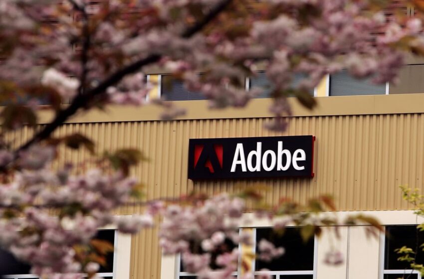 adobe’s-stock-has-been-an-ai-laggard-a-ho-hum-earnings-forecast-is-adding-to-its-declines.