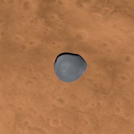  Video Shows Mars and Deimos Close Up During ESA’s Hera Flyby